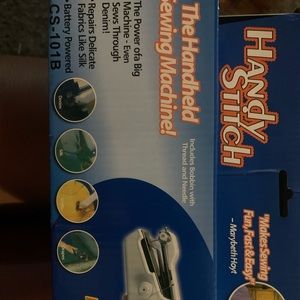 Handheld sewing machine